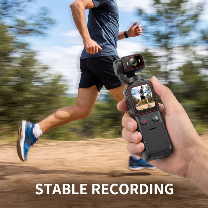 Pocket Gimbal Camera | 3-Axis Stabilization & Touch Display | Braviixx