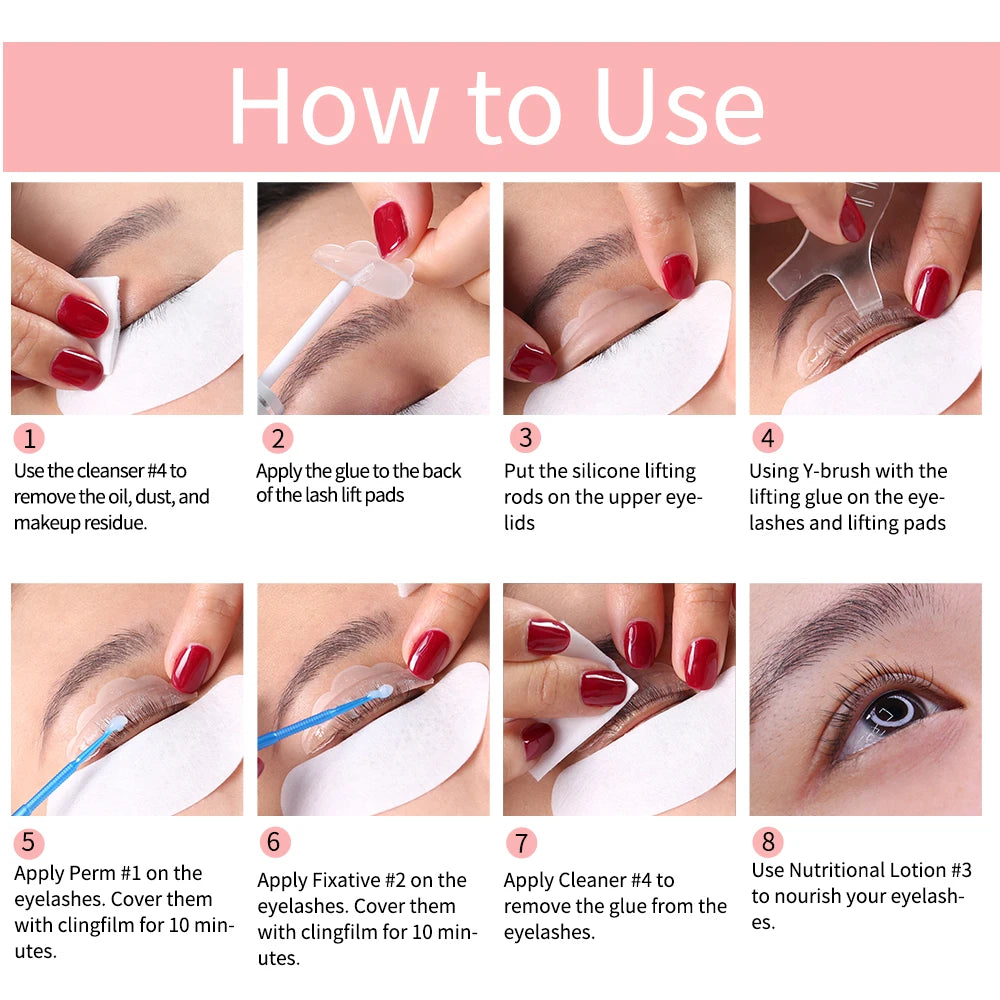ICONSIGN Lash Lift Kit | Professional Eyelash Perm & Lifting Set | Lasts 2–3 Months | Braviixx