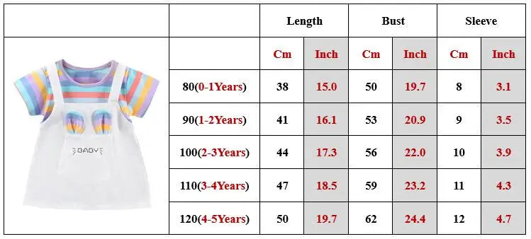 Girls' Colorful Striped A-Line Dress | Short-Sleeve Toddler Dress | 12M–6Y | Braviixx