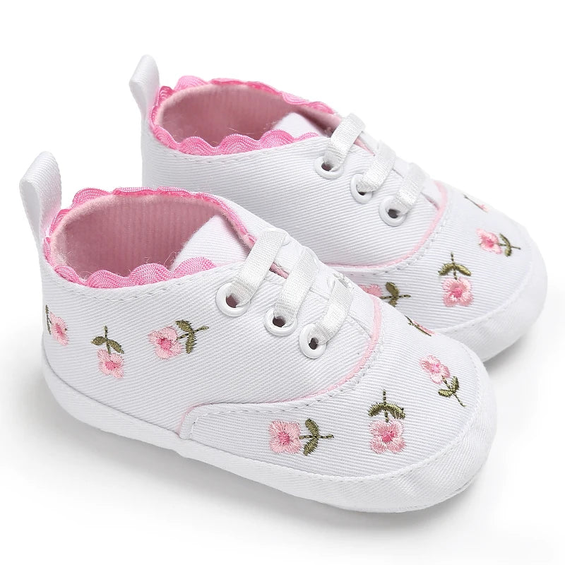 Baby Bow-Detail Pre-Walker Shoes | Braviixx