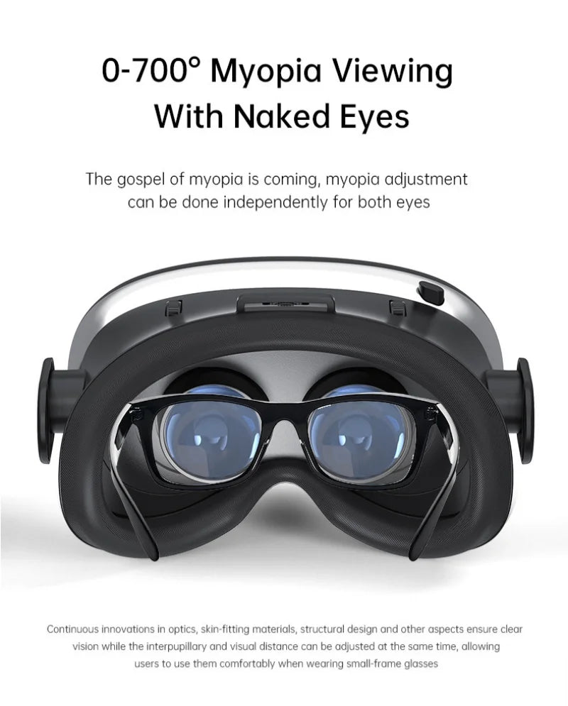 3D VR Headset for Smartphones | Virtual Reality Glasses with Bluetooth Gamepad | Braviixx