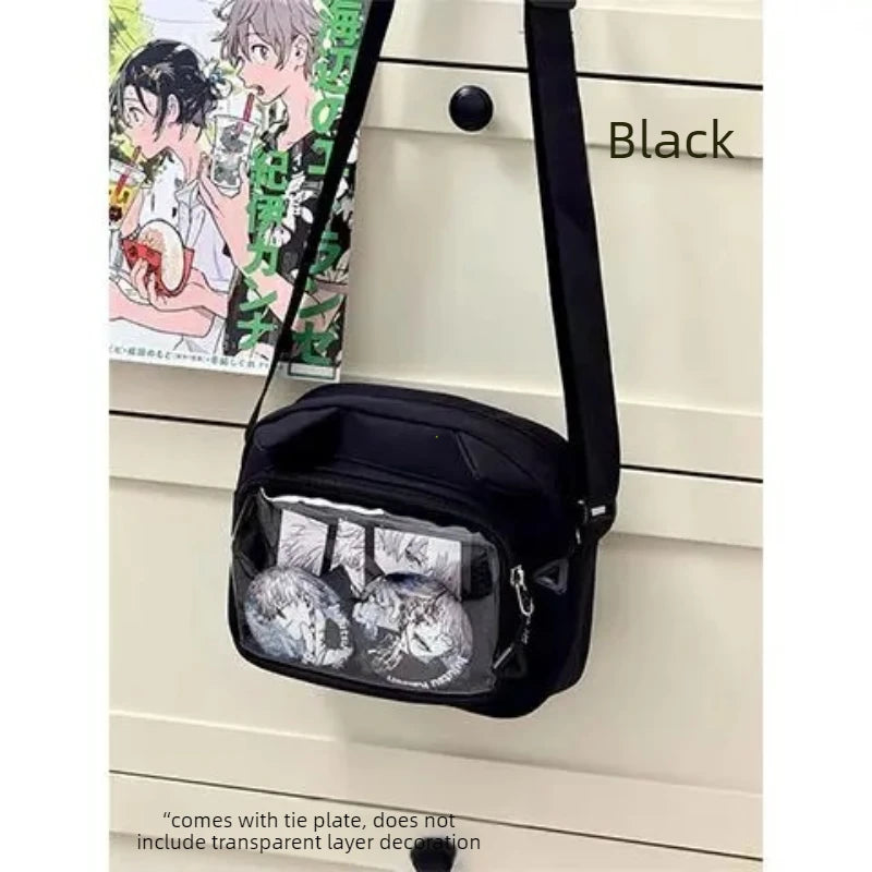 Ita Display Crossbody Bag | Clear Window & Adjustable Strap | Braviixx