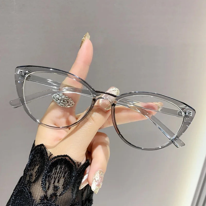 Women's Cat Eye Reading Glasses | Blue Light Blocking · Clear Lens | 5 Colours · +100 to +400 | Braviixx