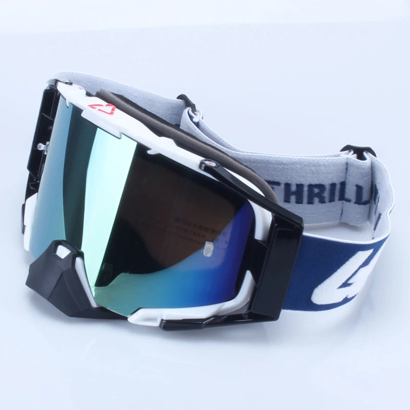 Leatt Velocity 6.5 Motocross Goggles | Anti-Fog Double Lens · 170° View · CE Certified | 7 Colours + Replacement Lenses | Braviixx