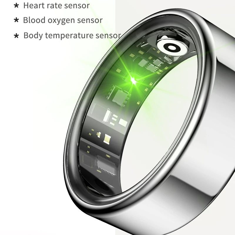 Steel Smart Ring with Activity & Sleep Tracking | Braviixx