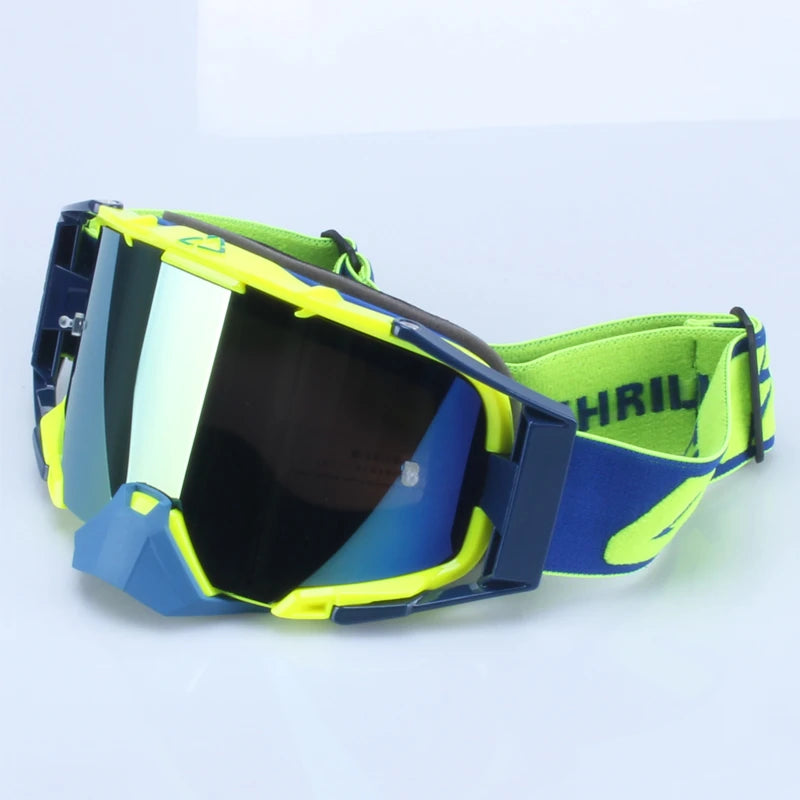 Leatt Velocity 6.5 Motocross Goggles | Anti-Fog Double Lens · 170° View · CE Certified | 7 Colours + Replacement Lenses | Braviixx