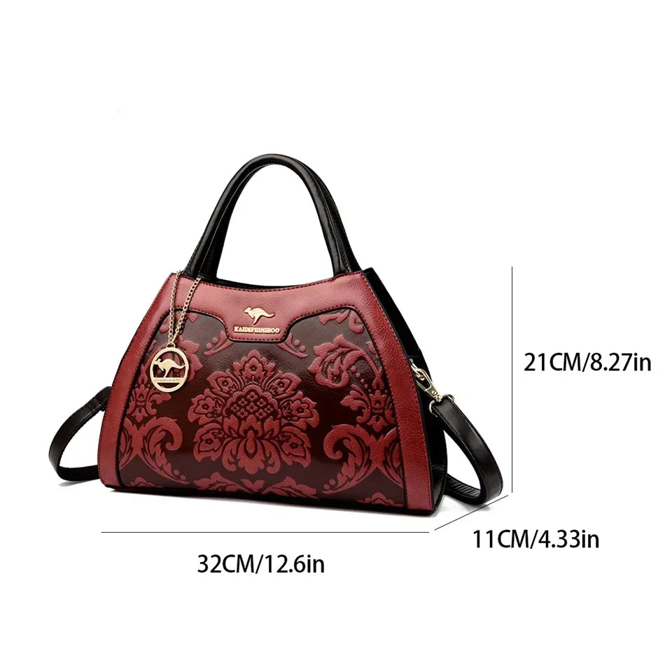 Top-Handle Bags | Patterned Shoulder Styles | Braviixx