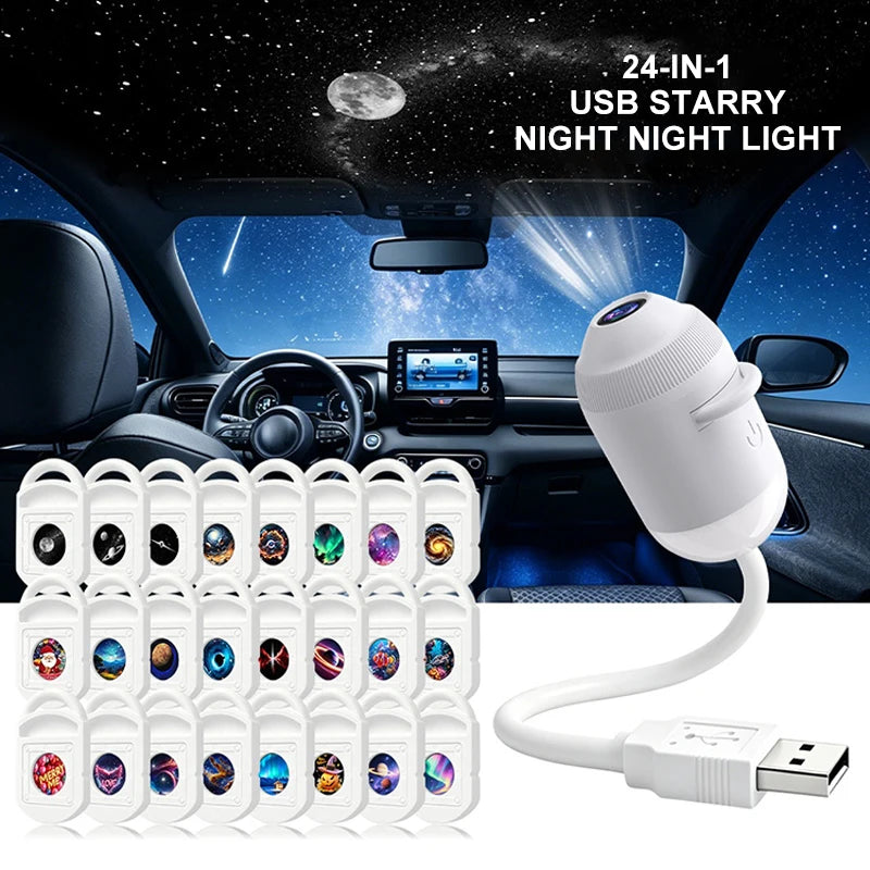 Adjustable Starry Sky Galaxy Projector Light | Braviixx
