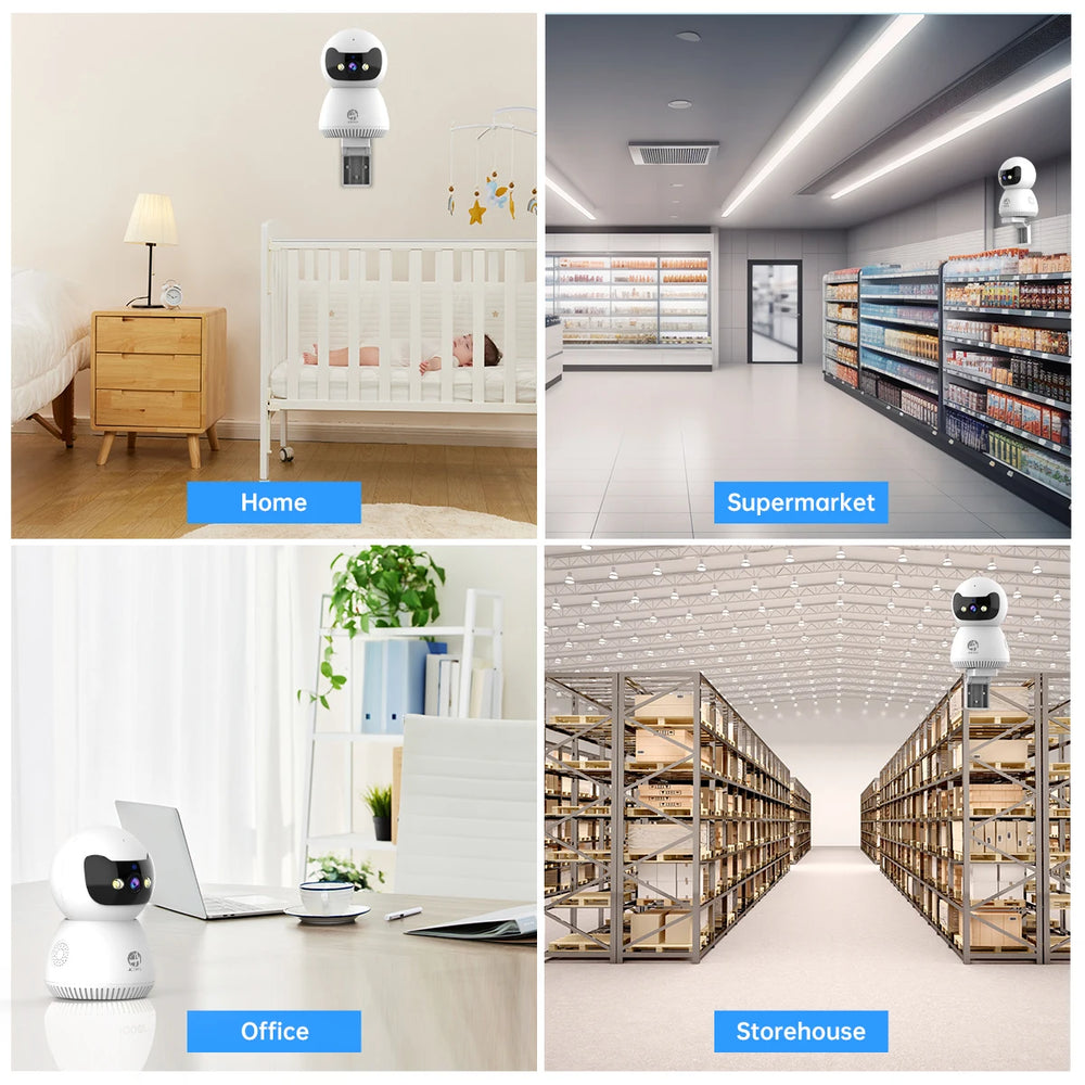 Indoor Wi-Fi Security Camera | Motion Tracking & Two-Way Audio | Braviixx
