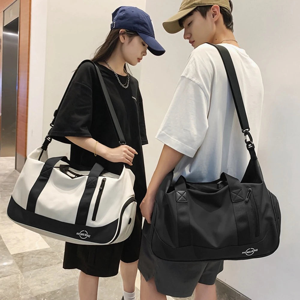 Unisex Gym Duffel Bag | Shoe & Wet Compartments | Braviixx