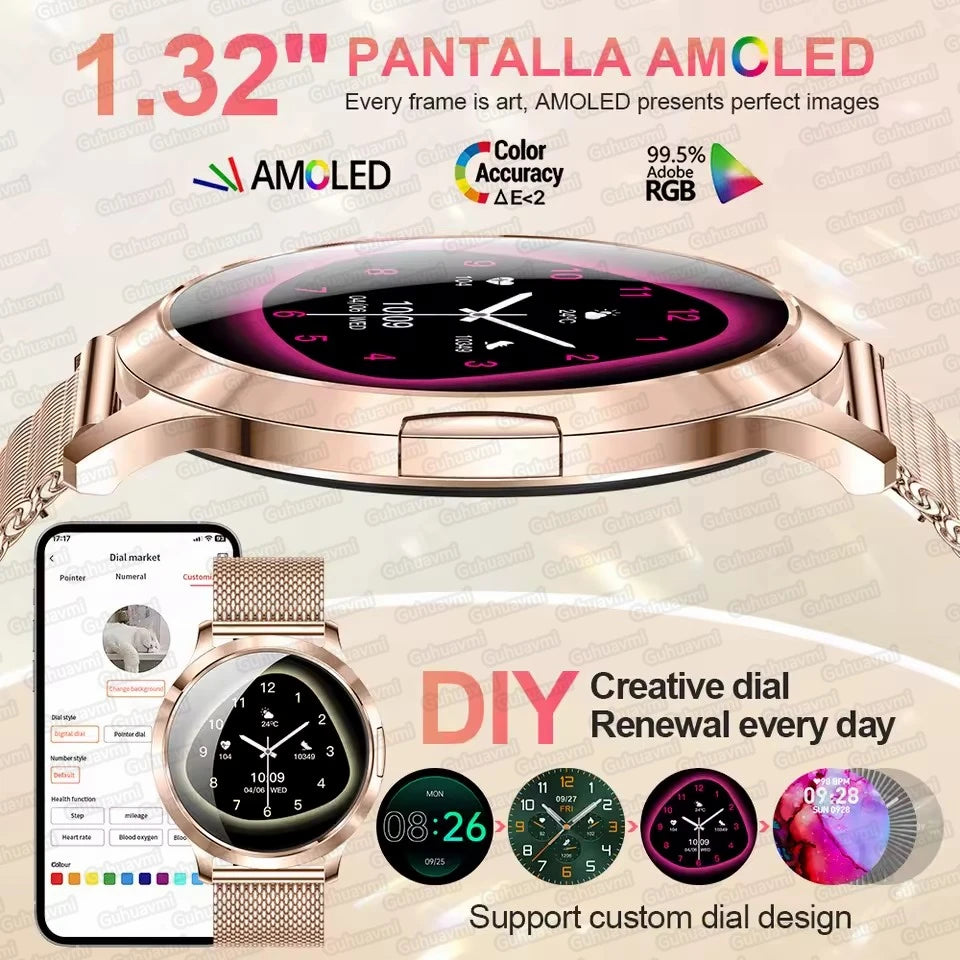 1.32-Inch AMOLED Bluetooth Calling Smartwatch | Braviixx
