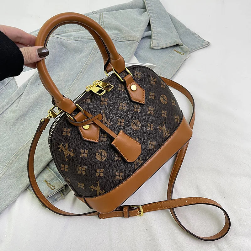 Women's Dome Handbag | Top Handles & Shoulder Strap | Braviixx