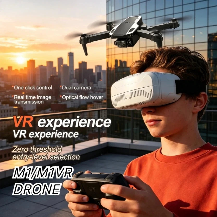 Foldable Camera Drone with FPV Goggles Option | 4K/6K/8K HD Dual Camera Quadcopter | Braviixx