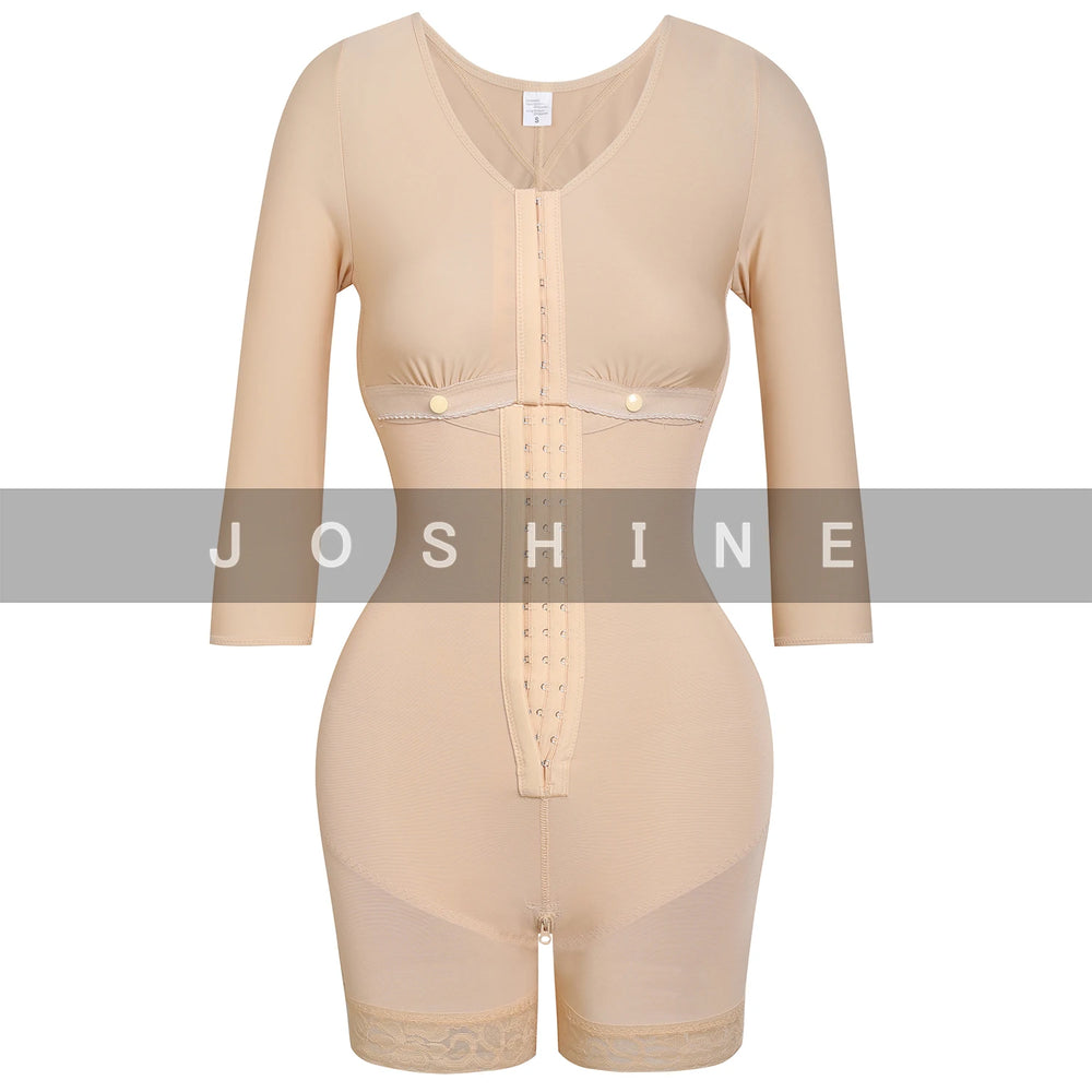 Colombian Faja Sleeved Bodysuit | Medium Control | Braviixx