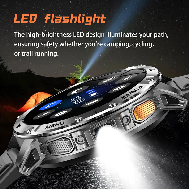 1.7-inch Rugged IPS Smart Watch | Braviixx