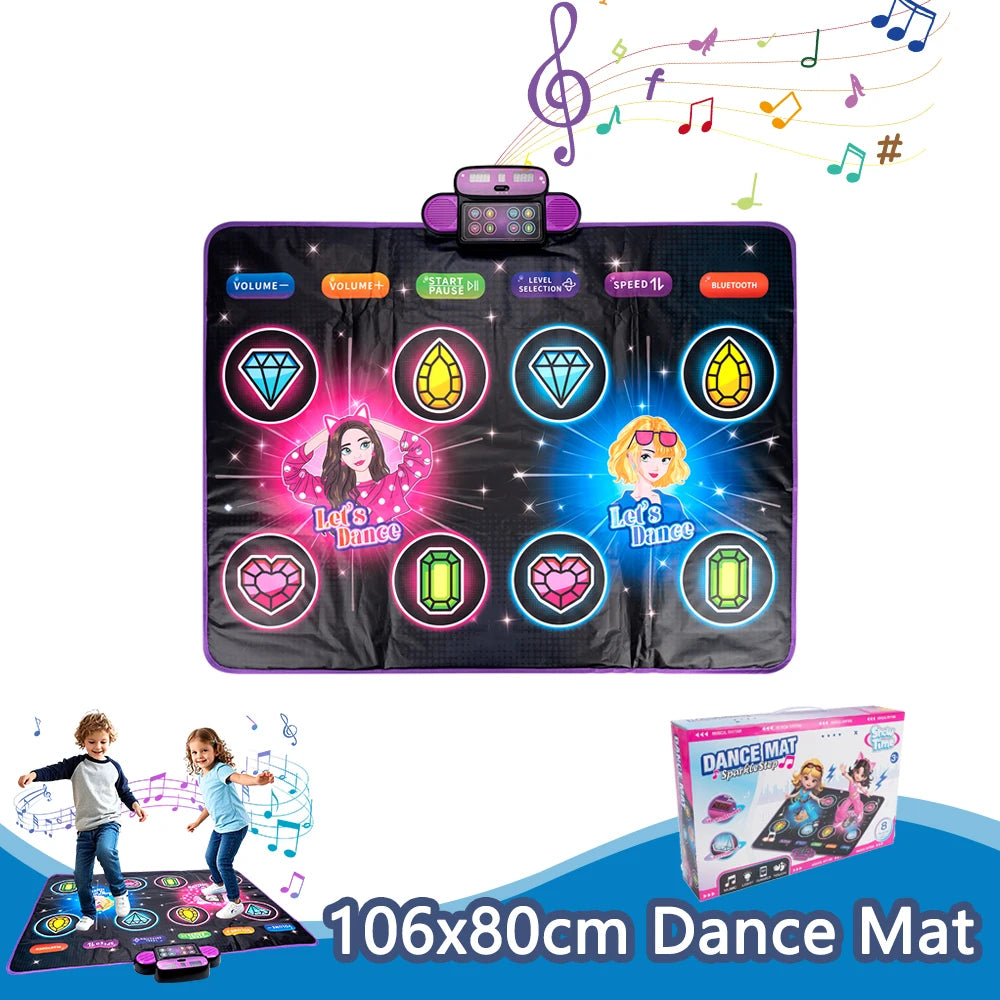 Electronic Dance Mat | Dual-Player Music Game | Braviixx
