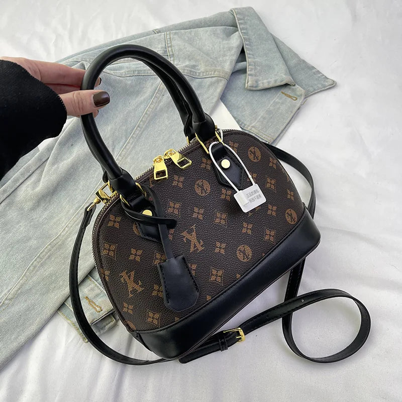 Women's Dome Handbag | Top Handles & Shoulder Strap | Braviixx
