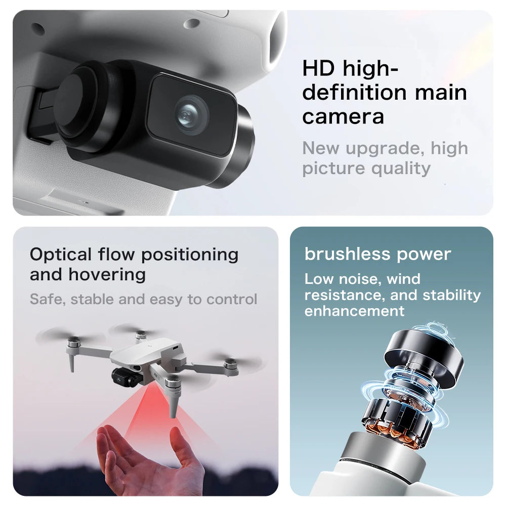 Camera Drone with VR Goggles | 4K/8K HD FPV Brushless Quadcopter | Braviixx
