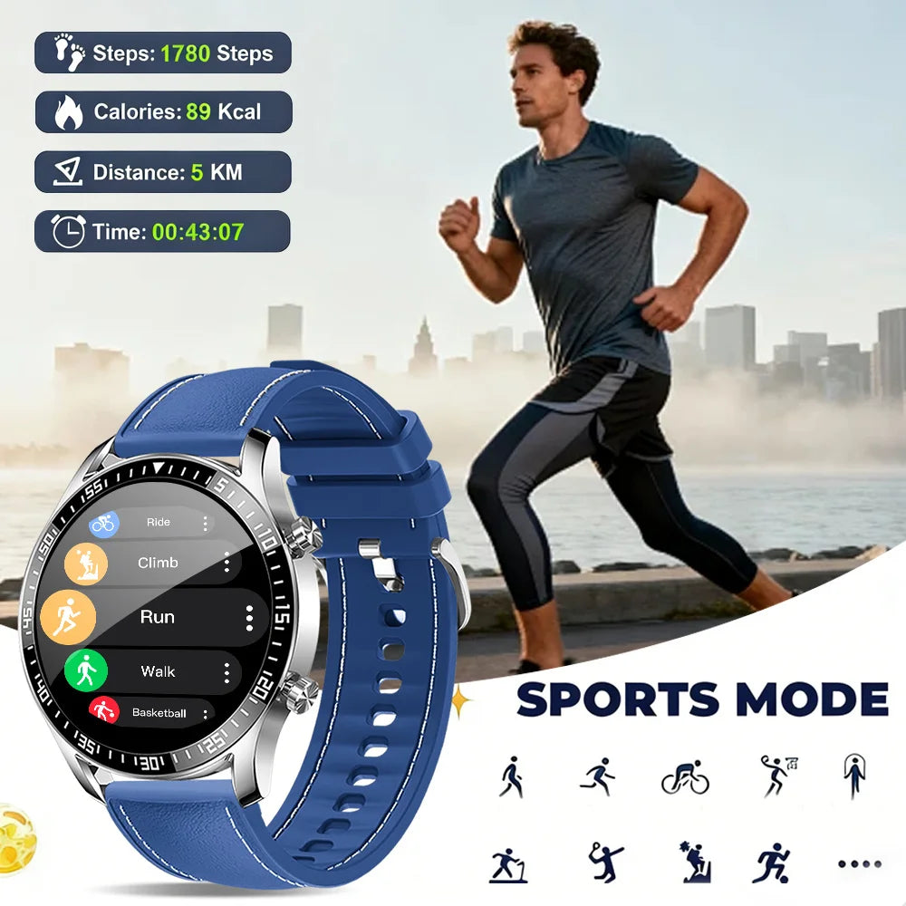 Round Smartwatch | Activity Tracking & Remote Camera Control | Braviixx