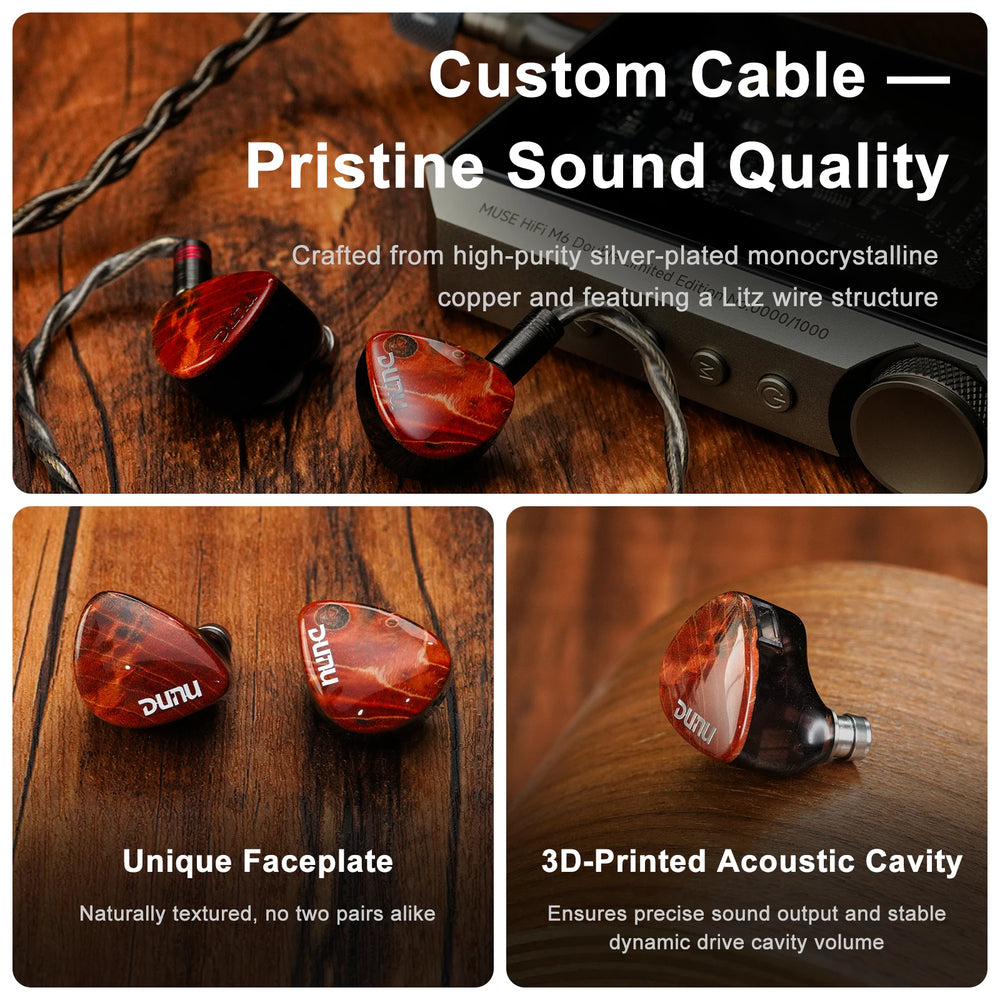DaVinci 2DD + 4BA Hybrid In-Ear Monitors | Braviixx