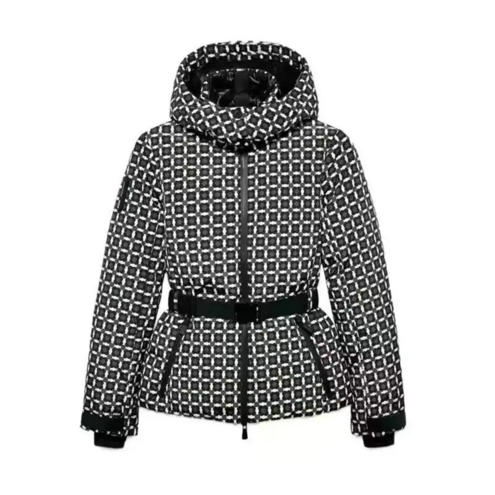 Women's Belted Hooded Padded Jacket | Zip Pockets | Braviixx
