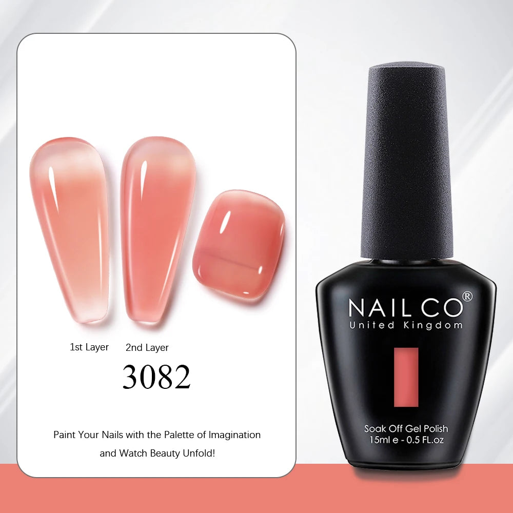 15ml UV/LED Gel Nail Polish | Shades, Base Coat & Top Coat | Braviixx