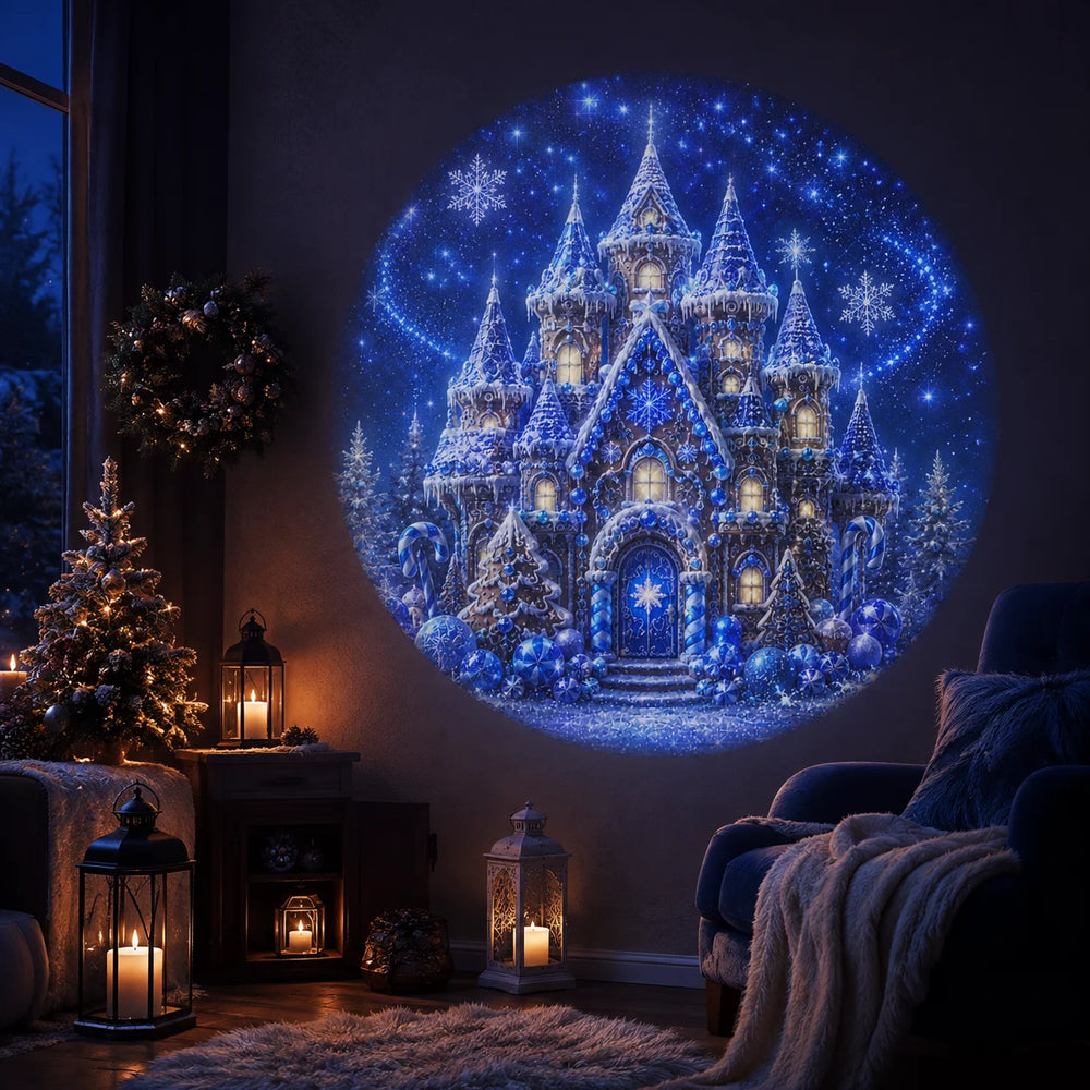 Christmas Projection Light | 8 Patterns & USB Power | Braviixx