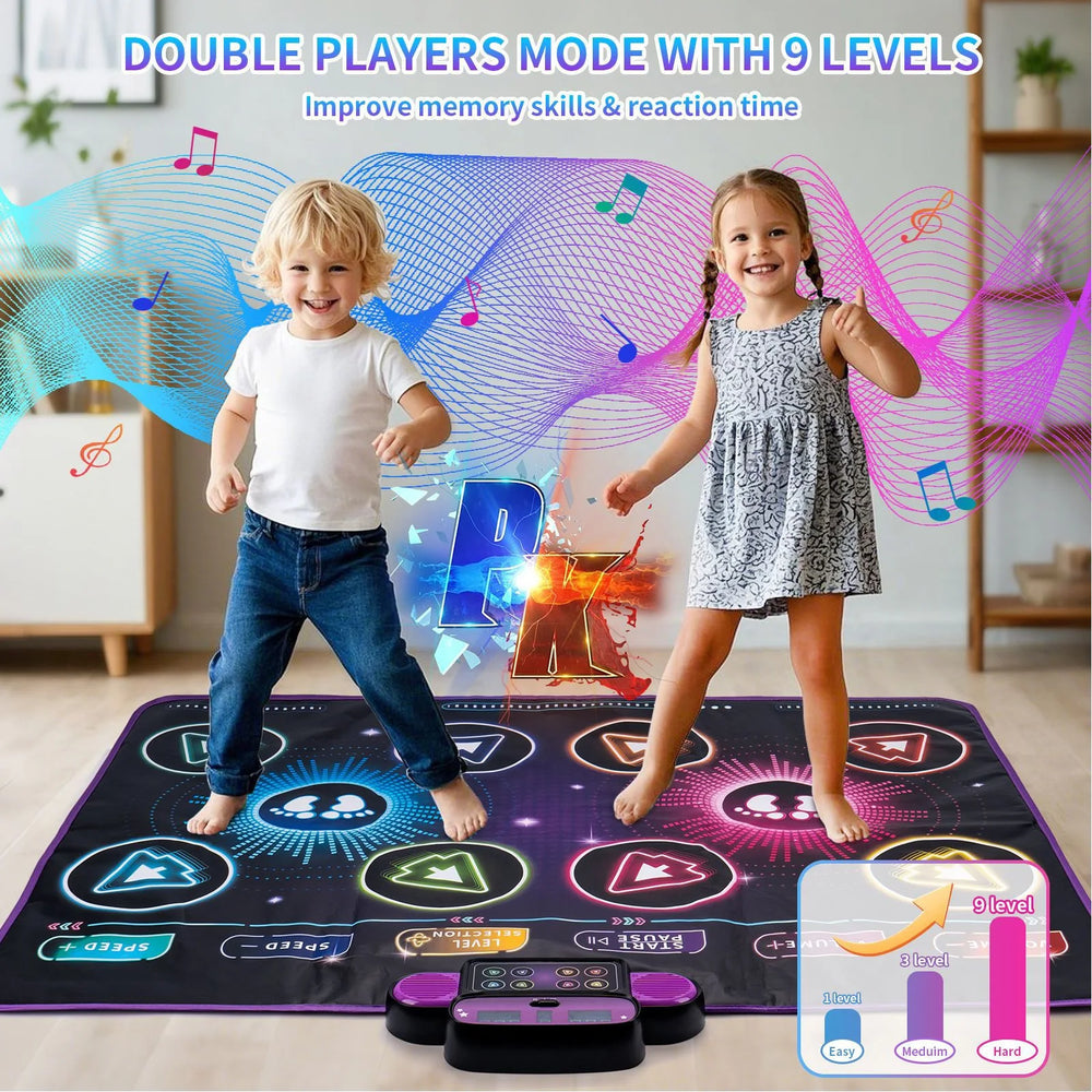 Dual-Player Electronic Dance Mat | Braviixx