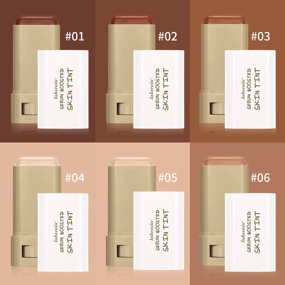 Skin Tint Foundation Stick | Serum Boosted · Moisturising · Buildable Coverage | 5 Shades | Braviixx
