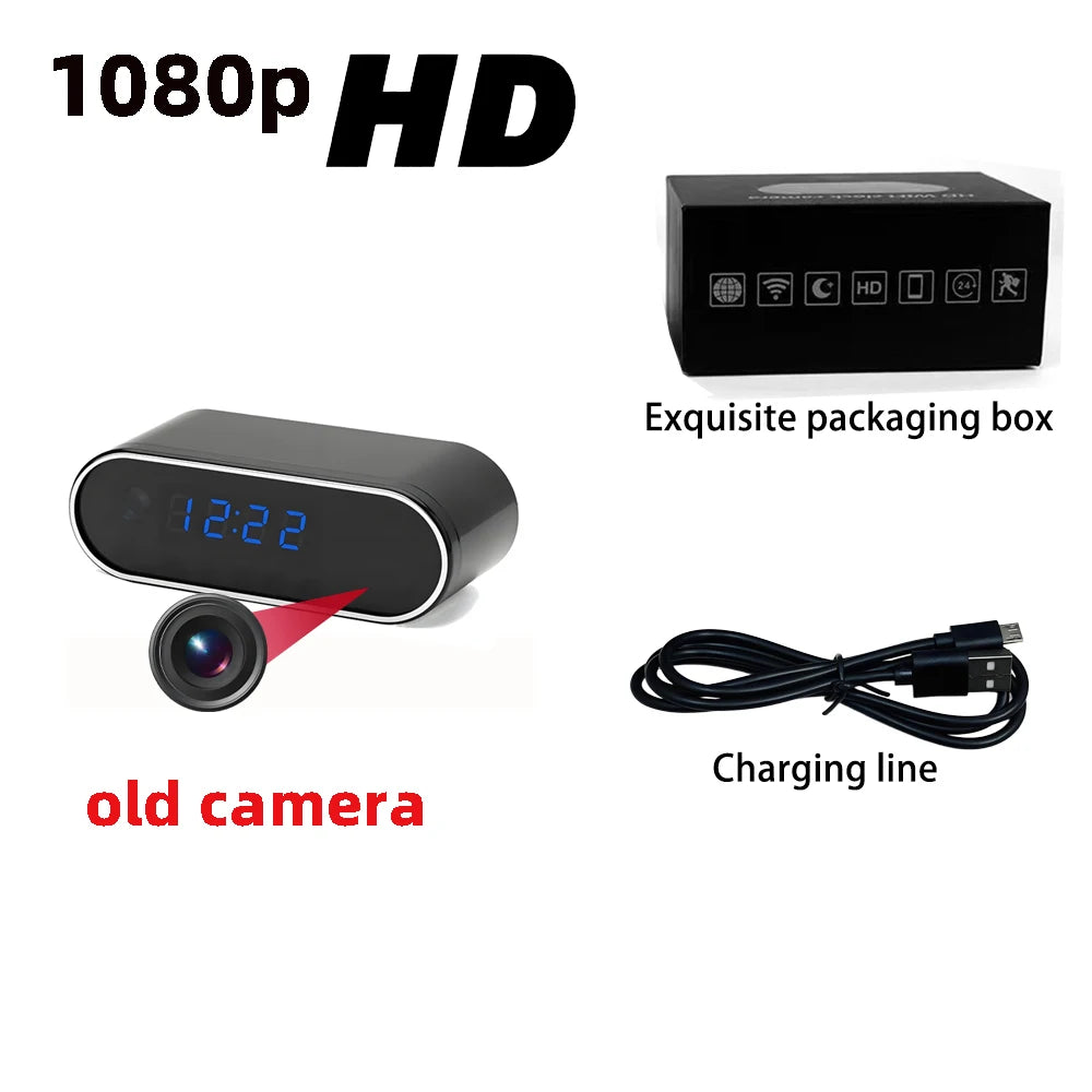 Wi-Fi Clock Camera | Remote Viewing & Night Vision | Braviixx