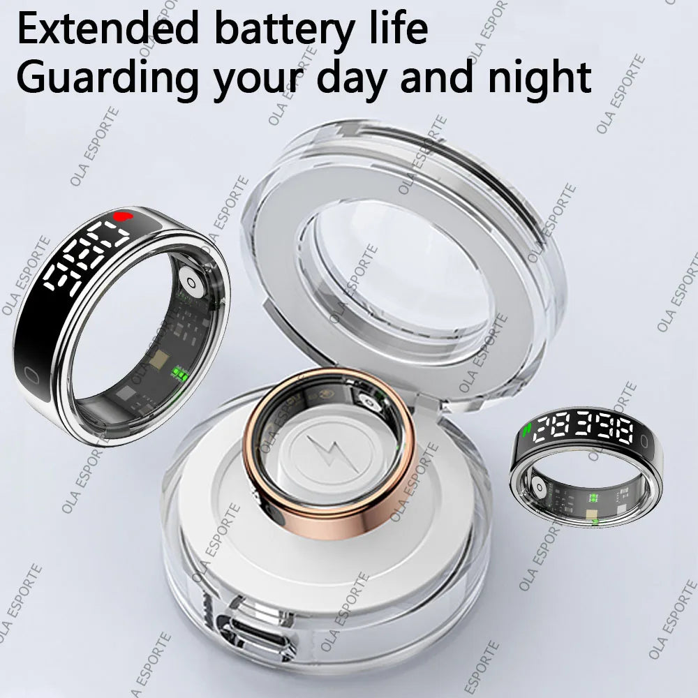 Touch-Display Smart Ring with Activity & Sleep Tracking | Braviixx