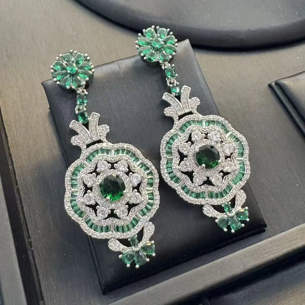 Green Drop Jewelry Set & Individual Pieces | Braviixx