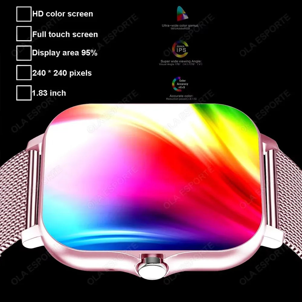 Multifunctional Bluetooth Smart Watch with Fitness & Sleep Monitoring | Braviixx