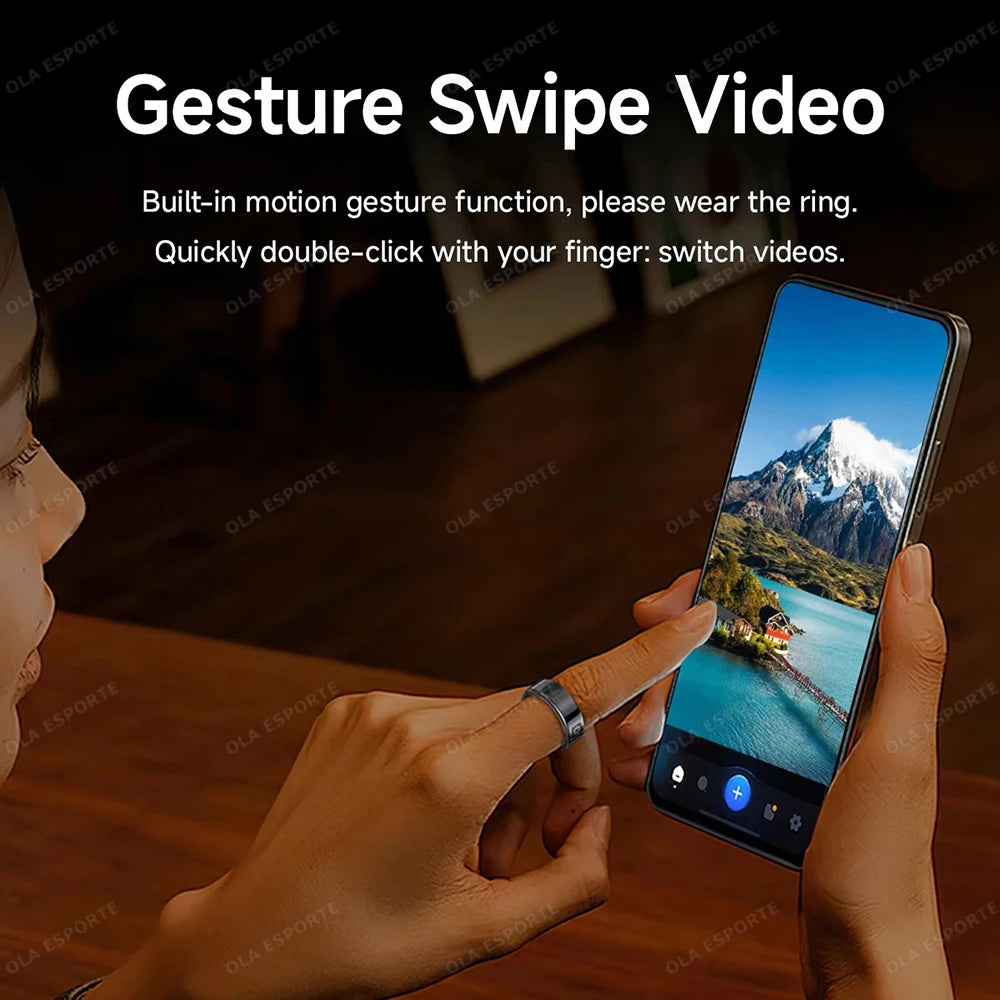 Display-Time Smart Ring with Activity & Sleep Tracking | Braviixx