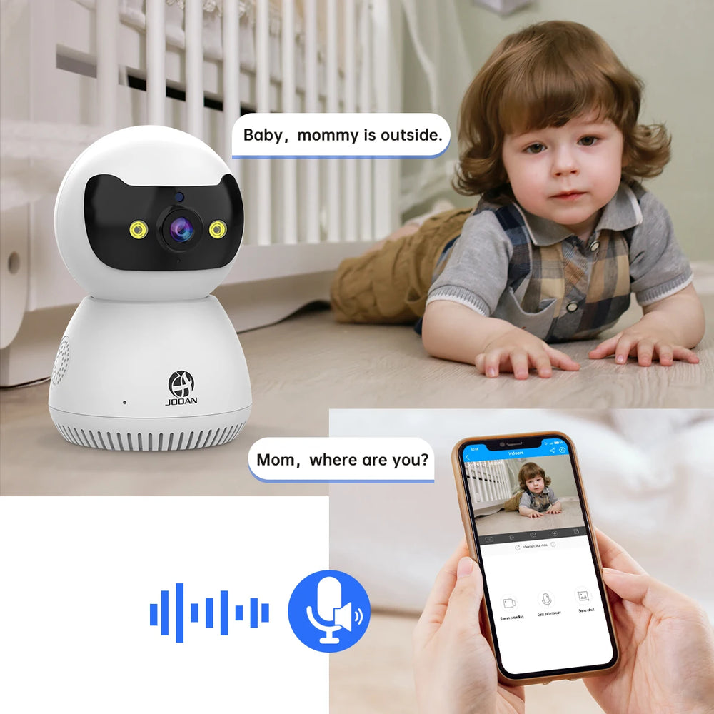 Indoor Wi-Fi Security Camera | Motion Tracking & Two-Way Audio | Braviixx