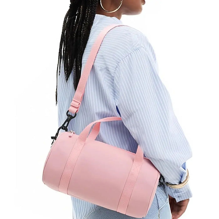 Women's Mini Gym Duffel Bag | Nylon Barrel Design | Braviixx