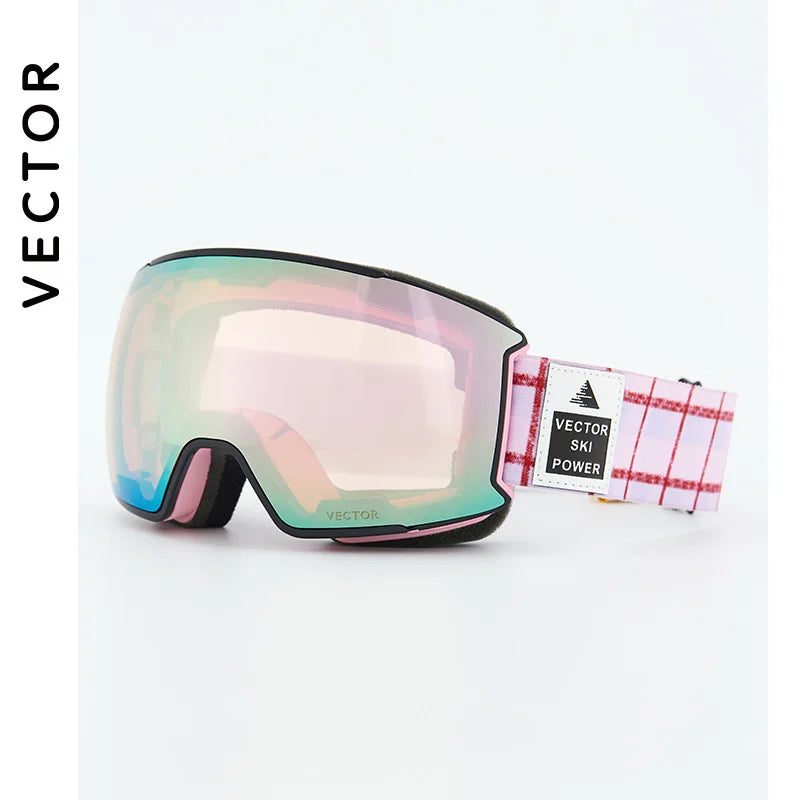 Vector OTG Ski Goggles | UV400 · Anti-Fog · Snowboard · Unisex | Goggle Only or Full Set | M/L | Braviixx