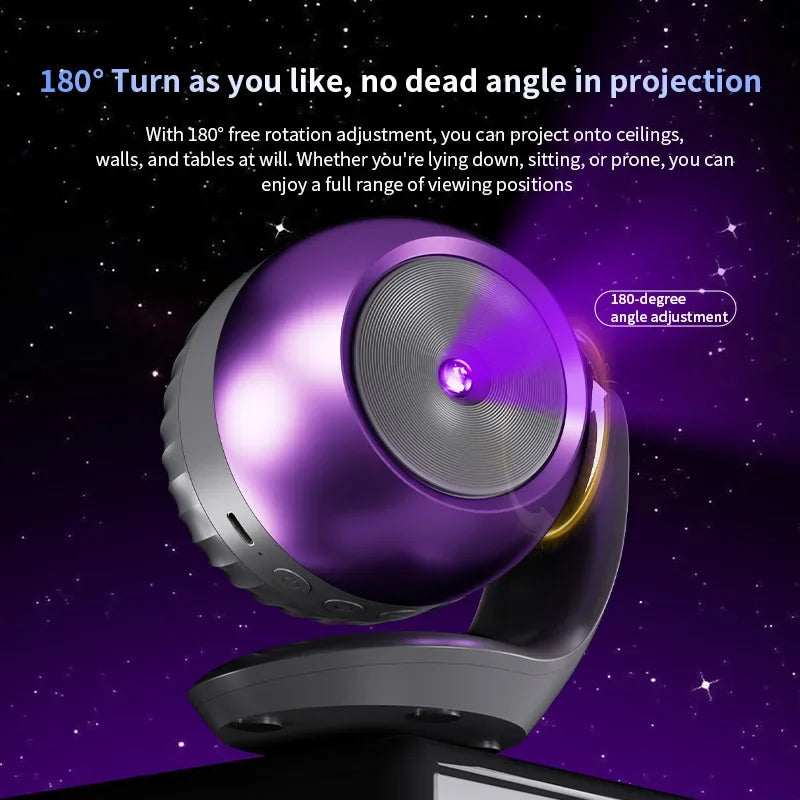 Galaxy & Ocean Projector | 24 Patterns & Sound Tracks | Braviixx