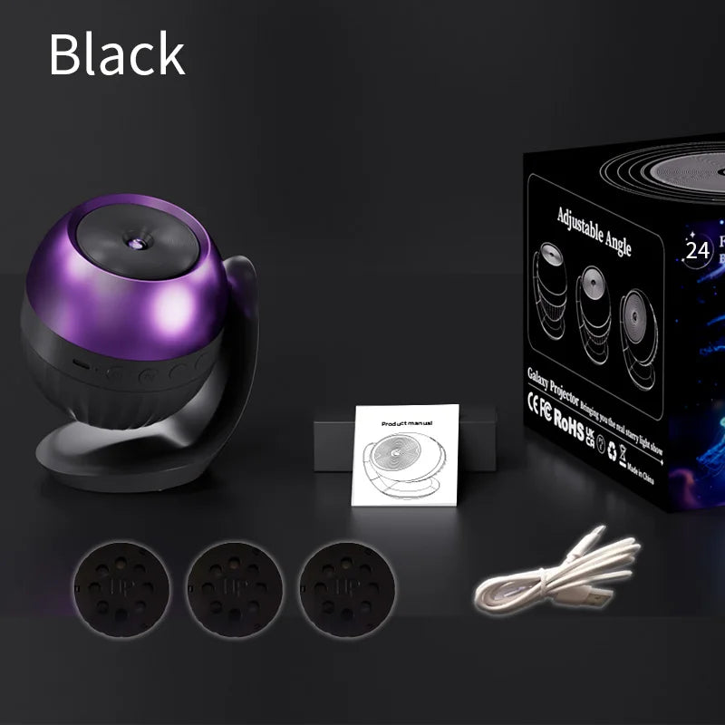 Galaxy & Ocean Projector | 24 Patterns & Sound Tracks | Braviixx