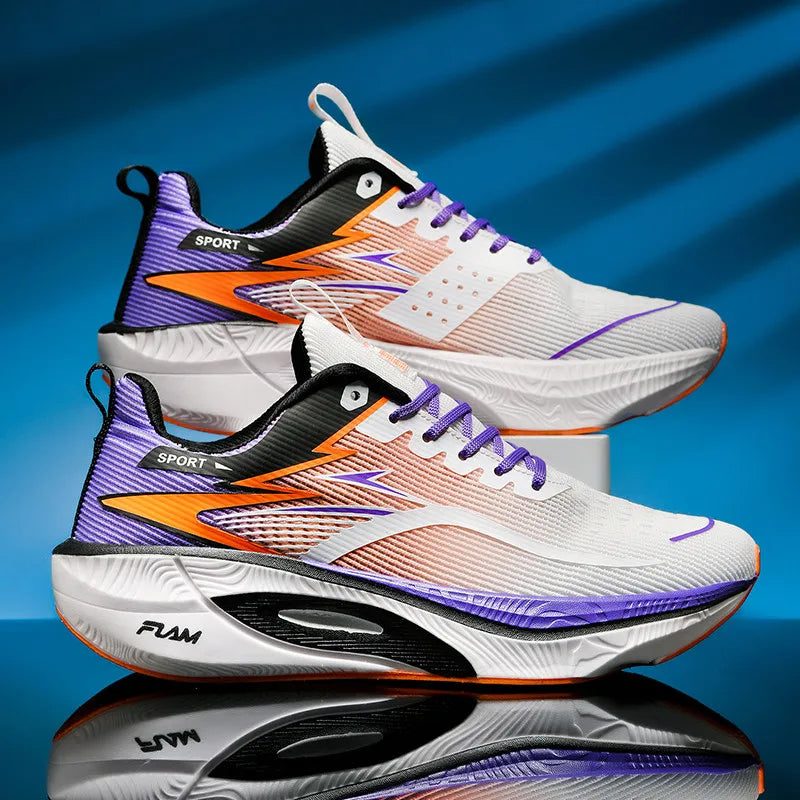 Braviixx Marathon Running Sneakers | Breathable Mesh Athletic Shoes | Men & Women | 13 Colors