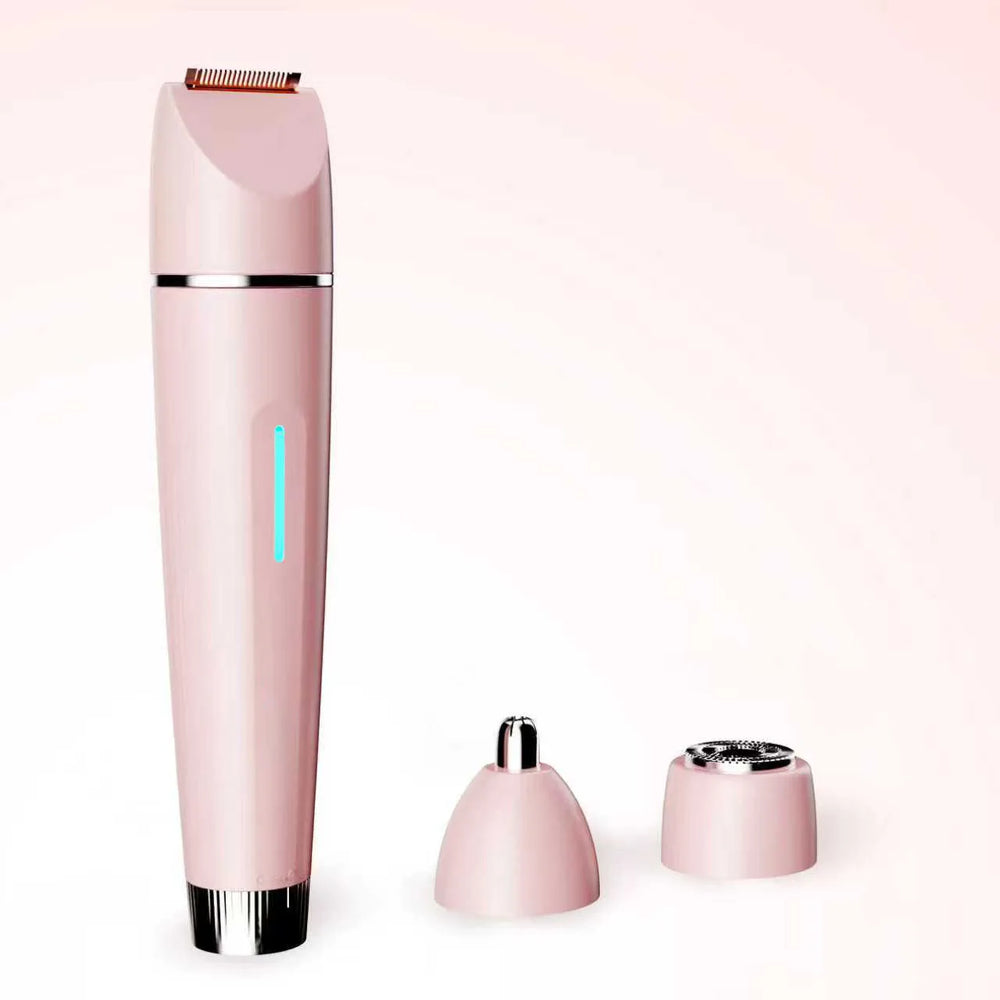 3-in-1 Women's Electric Shaver | Body, Face & Nose Trimmer | Braviixx
