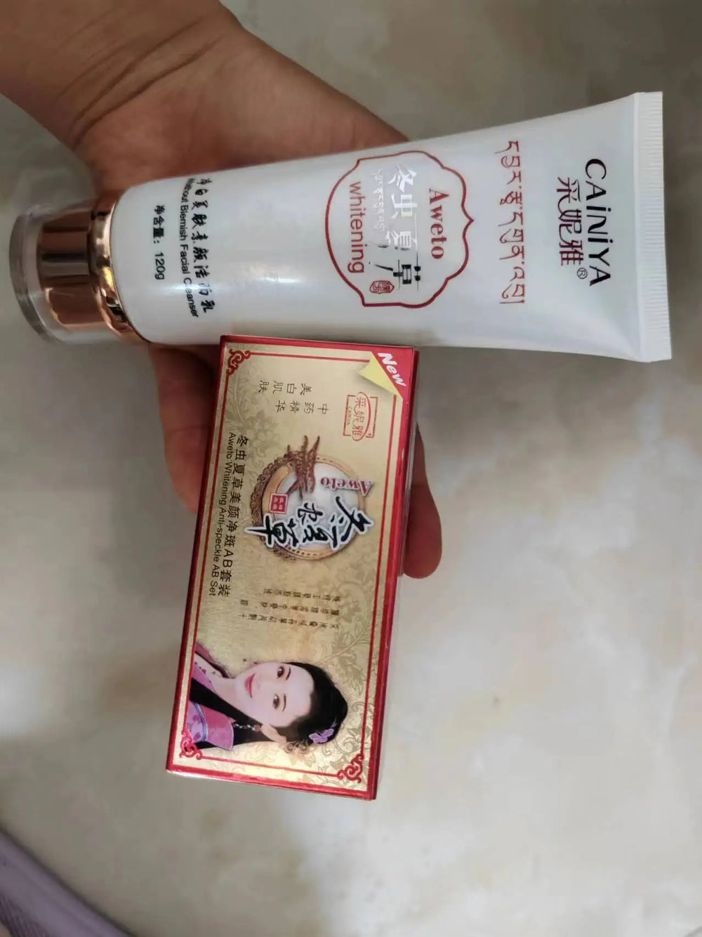 Whitening Cream Skin Care Set | Face Cream & Cleanser for Dark Spots | Braviixx