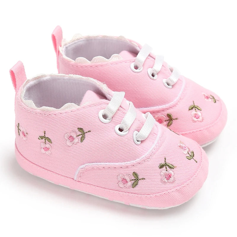 Baby Bow-Detail Pre-Walker Shoes | Braviixx