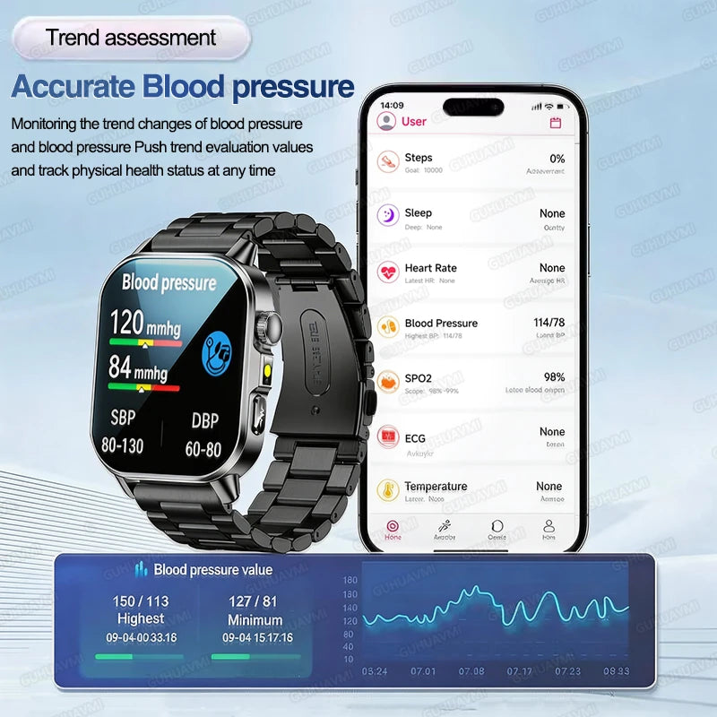 Smart Watch with HD AMOLED Display, Fitness Tracking & Call Function | Braviixx