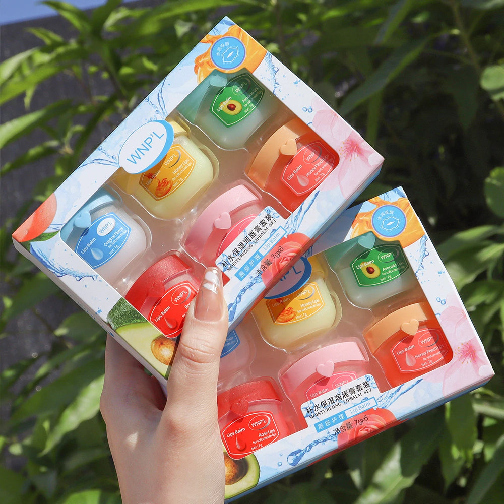 24-Piece Fruity Lip Balm Set | 6 Flavors | Moisturizing Lip Care | Braviixx