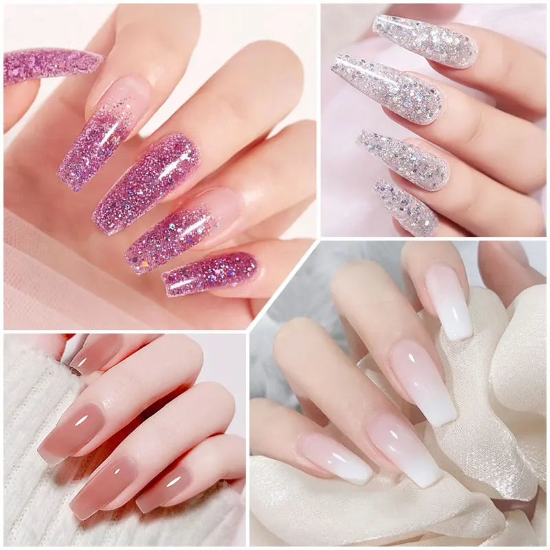 UV/LED Nail Extension Gel Kit | 7 Manicure Set Options | Braviixx
