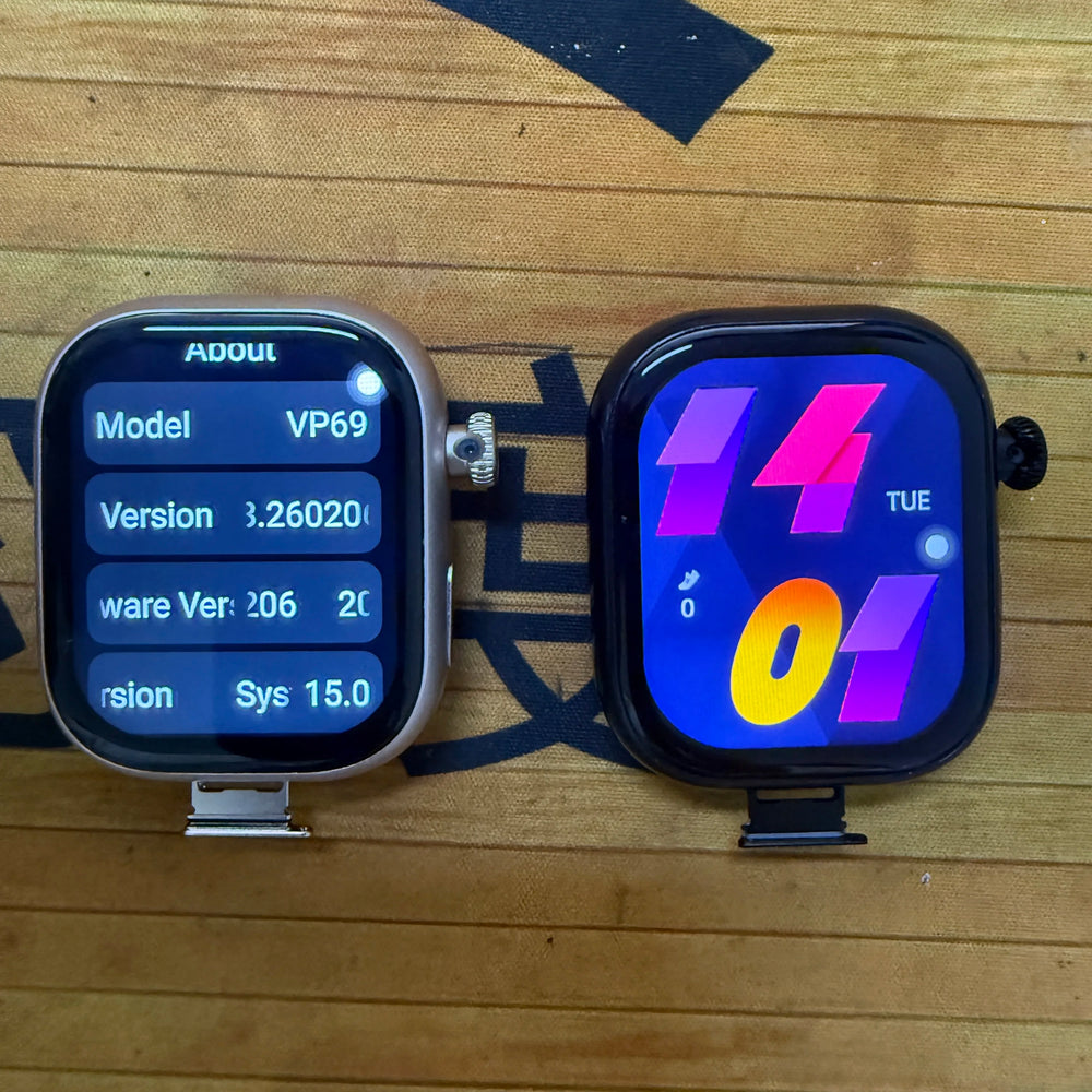 VP69 SIM Smartwatch | AMOLED, Rotating Camera & GPS | Braviixx