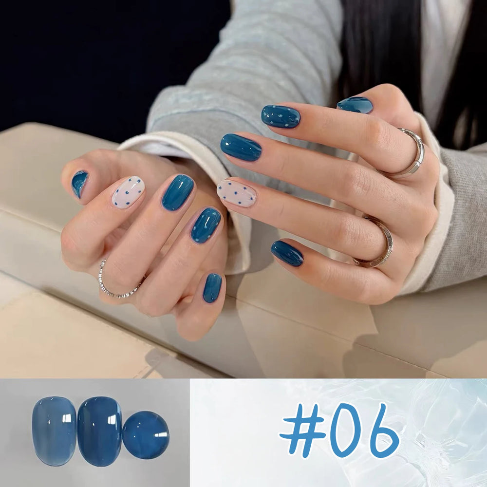 Sea Blue Series UV/LED Gel Nail Polish | 13 Color Sets | Braviixx