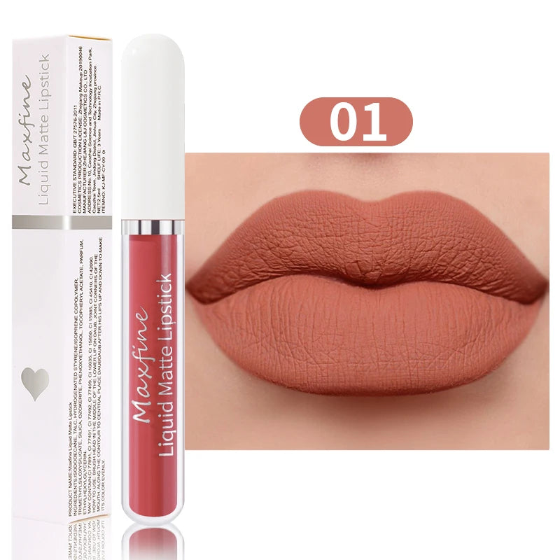 Matte Liquid Lipstick | 10 Shades | Full Size | Braviixx