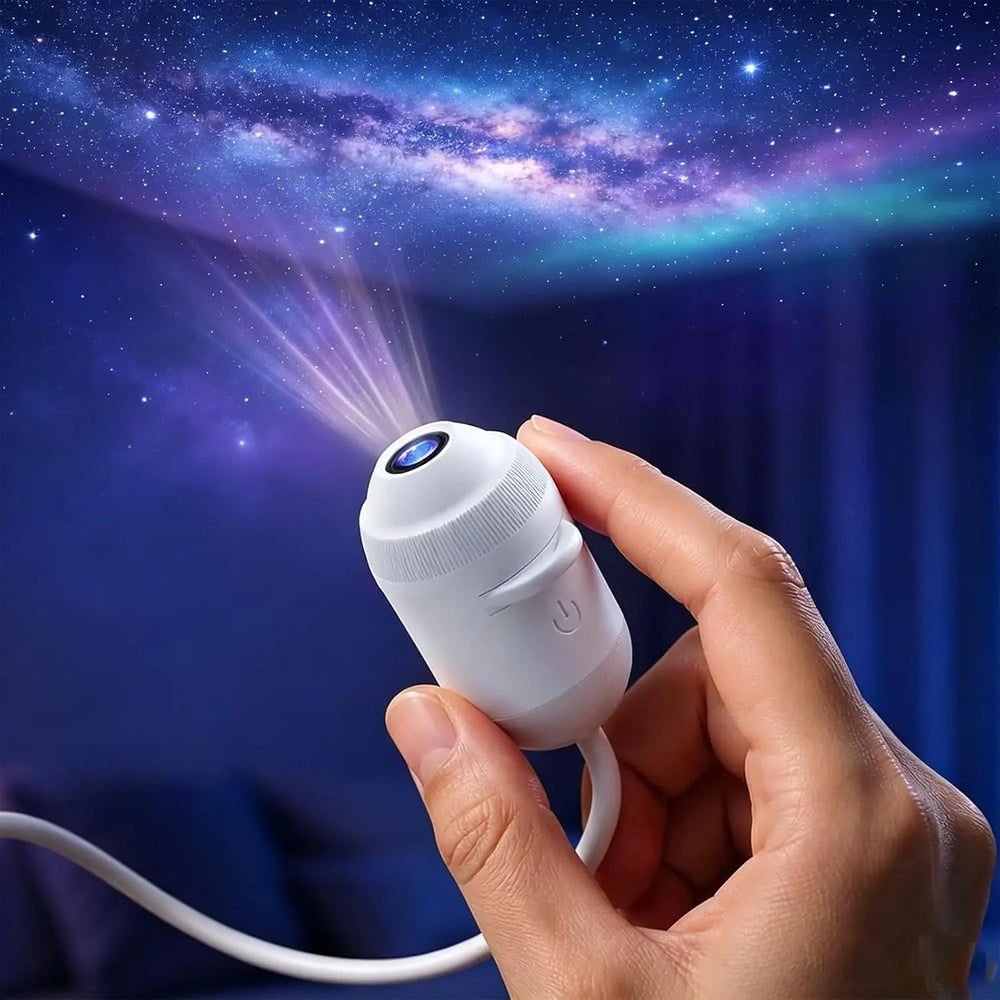 Galaxy & Ocean Rotating Night Light Projector | Braviixx